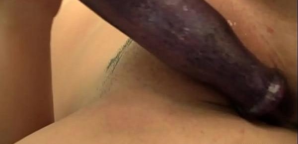  Tiny emo teen fucks her pussy with dildo